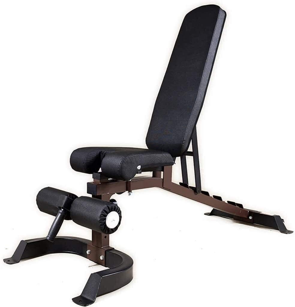 MObyat Panca Pesi Pieghevole,Panche Pesi Pesanti Pieghevoli, Palestra Commerciale Piatta a 90° per Allenamento di Forza - Inclinata, Declinazione, Allenamento in Piano per Sollevamento, Mosche, Pre