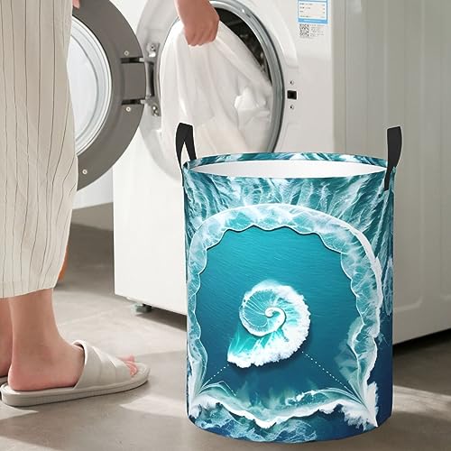 Panier de rangement pour linge afin de libérer de l'espace au sol