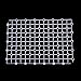 LOXGO Aquarium Divider Tray Plastic Grid Aquarium Egg Crate Light Diffuser Fish for Tank Divider Filter Bottom Isolation Aquarium Heater Light Thermometers Gravel Sand Decorations