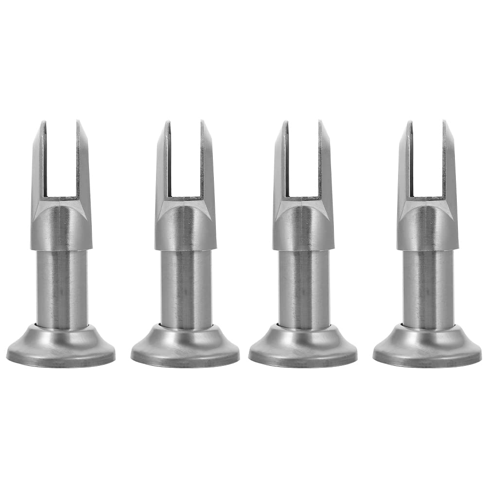 Amazon.com: 4pcs Public Restroom Partition Fittings, Bathroom Support ...