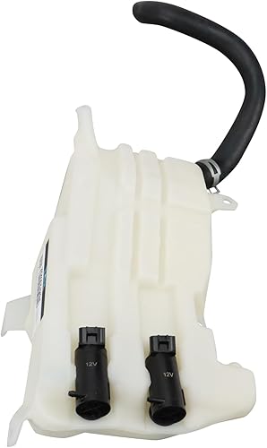 Vista 307 de TRQ Depósito de limpiaparabrisas compatible con Chevrolet Cruze 2016-2019 con luces antiniebla GM1288252 84036025 23365281PFM