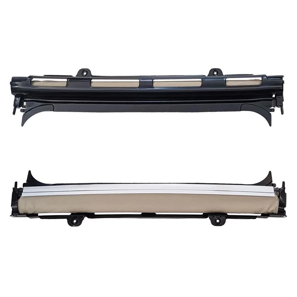 Parasoles De Coche Conjunto Cubierta Cortina Parasol Techo Corredizo Panorámico para VW para Tiguan 2008, 2009, 2010, 2011, 2012, 2013, 2014, 2015, 2016 Y 2017(Beige)