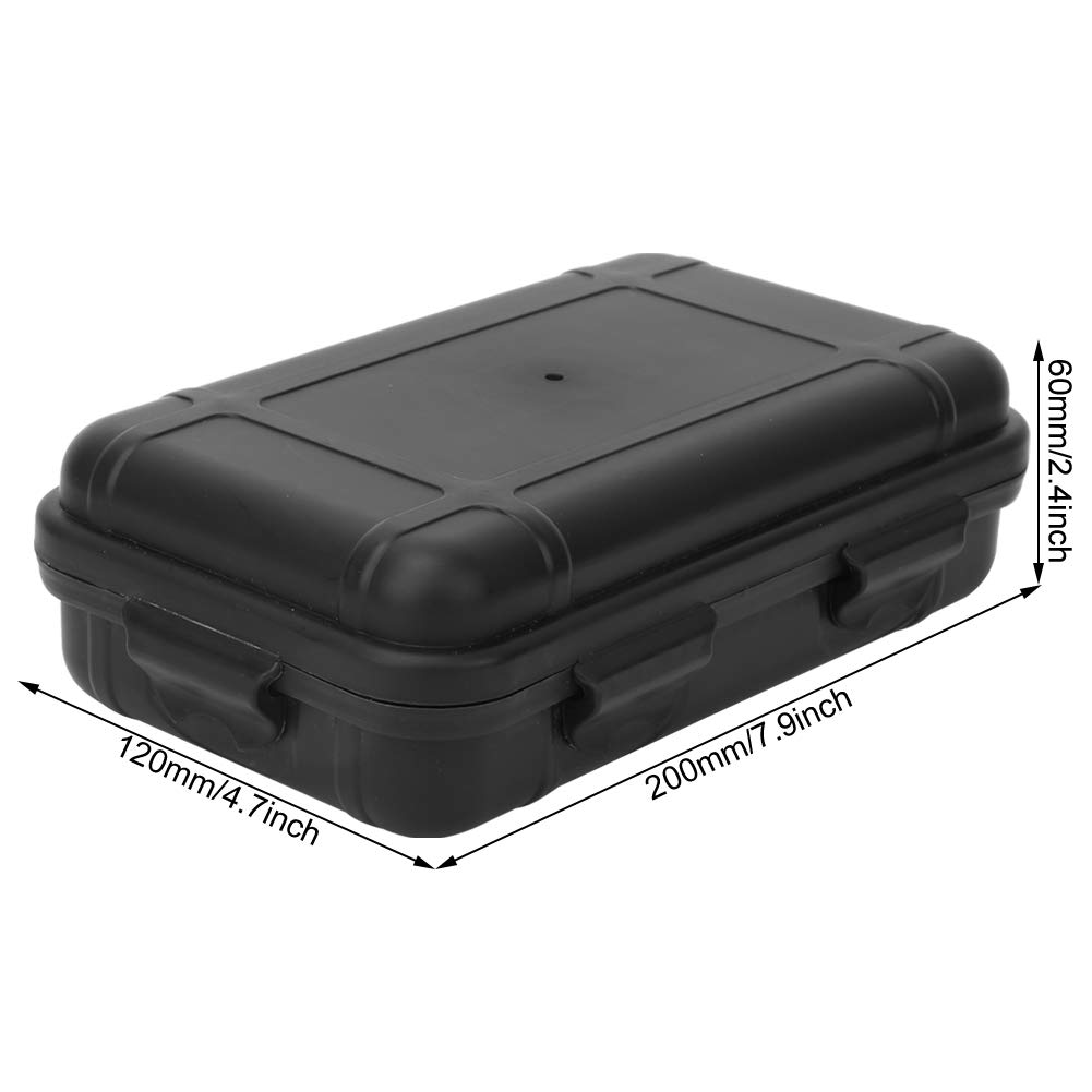 Oudoor Portable Sealed Box, Camping Safety Carrying Case Storage Box Container