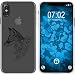 Produktbild PhoneNatic Case kompatibel mit Apple iPhone XS Max Silikon-Hülle Floral Fuchs M1-1