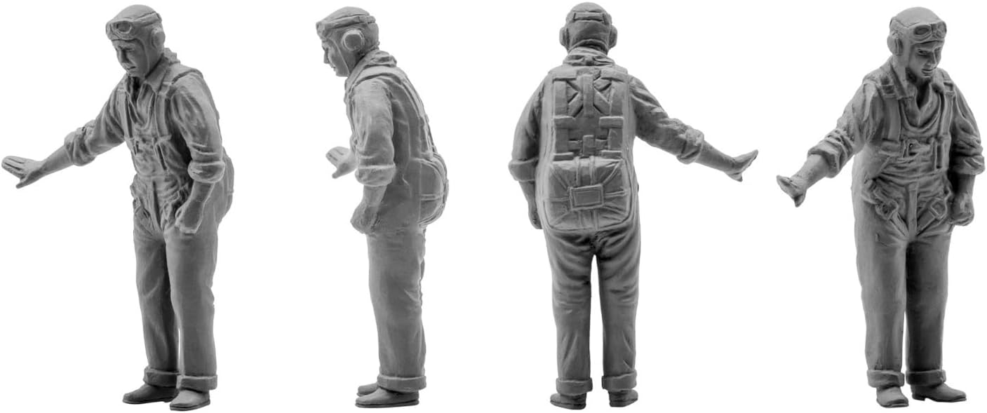 ICM Models USAAF Filots and Ground Personnel 1941-1945 Building Kit