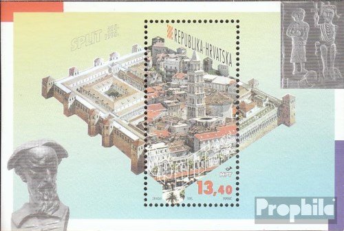 Croacia Michel.-No..: Bloque 12 (Completa.edición.) 1995 Ciudad Split (Sellos para los coleccionistas)