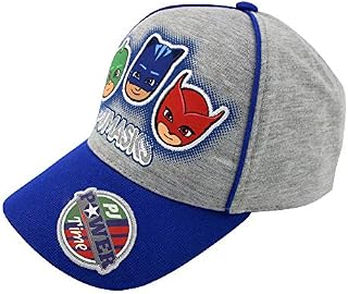 PJ Masks Boys Cotton Baseball Cap with Embroidery (Ages 2-7)