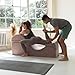 Avana Kami Convertible Chaise/Bed Bench for Yoga & Massage - 2-in-1 End of Bed Ottoman with Concealed Fold Out Yoga Lounge Chair, Microvelvet Rose