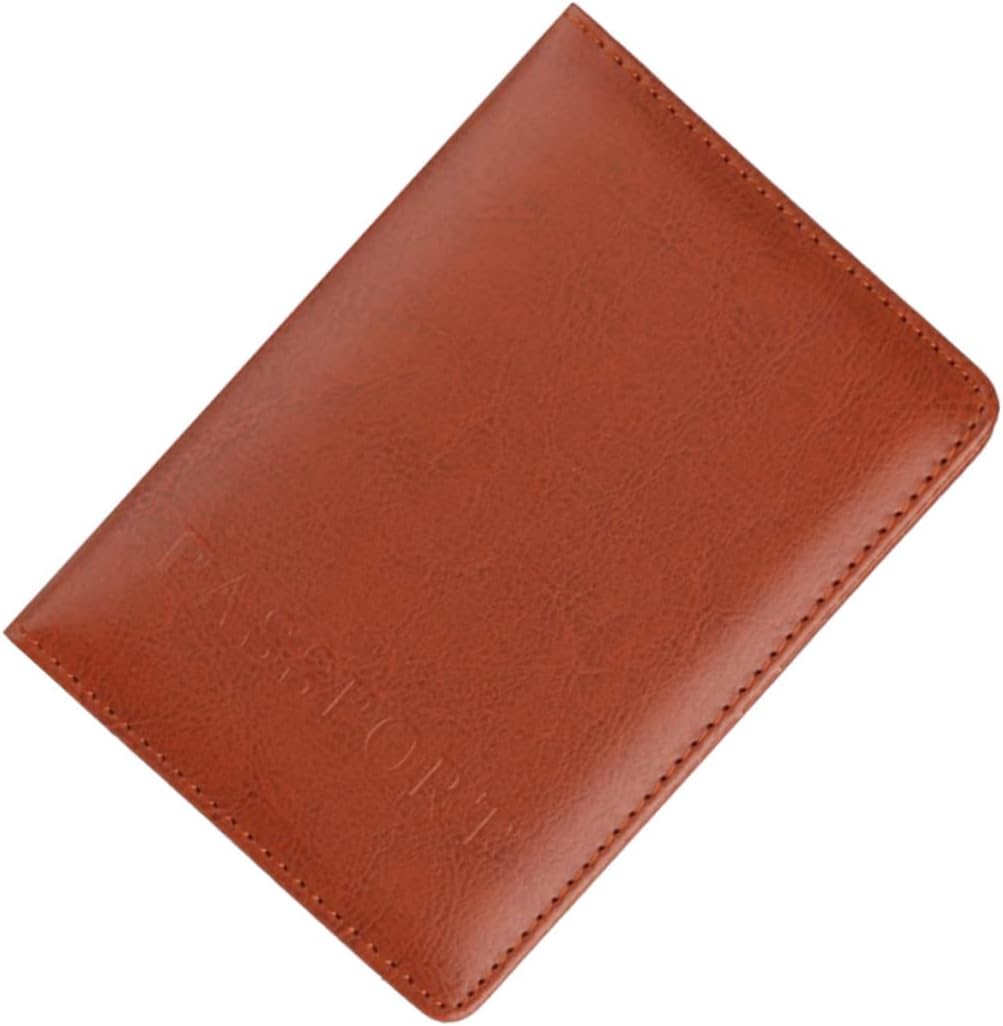 VALICLUD Portafoglio per passaporto Porta biglietti da visita Porta telefono Porta cellulare Porta marsupio Custodia per passaporto aziendale Porta biglietti