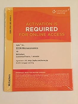 Aplia for ECON Microeconomics