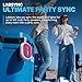 JLab, Pop Party, Portable Bluetooth Speaker, Waterproof, RGB Lighting, LabSync, Mulberry gallery 3