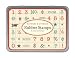 Cavallini Papers Assorted Wooden Rubber Stamps, Numbers and Symbols, Set of 30