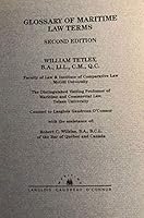 Glossary of Maritime Law Terms 0973536403 Book Cover