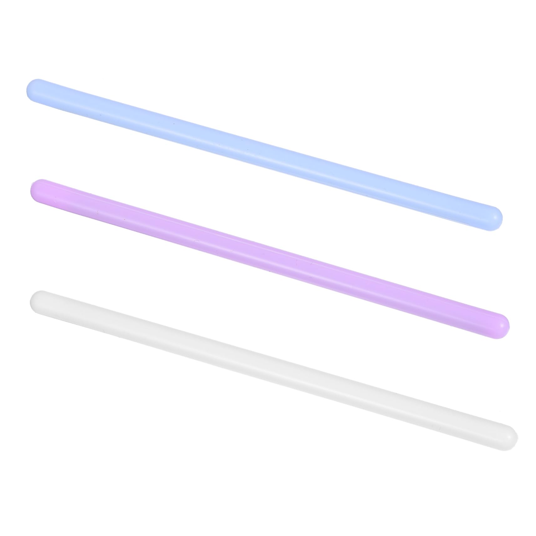 PRETYZOOM 3pcs Silicone Stir Stick Tool for Mud Mask Makeup Facial Mask Mixing Diy Beauty Supplies