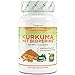 Produktbild Kurkuma mit Bioperine, 180 Tabletten, 1608 mg, Curcuma Turmeric, Leichte Einnahme durch 8 mm kleine vegane Tabletten - Kurkuma Spezial Extrakt mit 95% Curcumin - Tumeric - Vit4ever