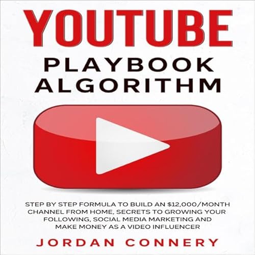 YouTube Playbook Algorithm Audiolivro Por Jordan Connery capa