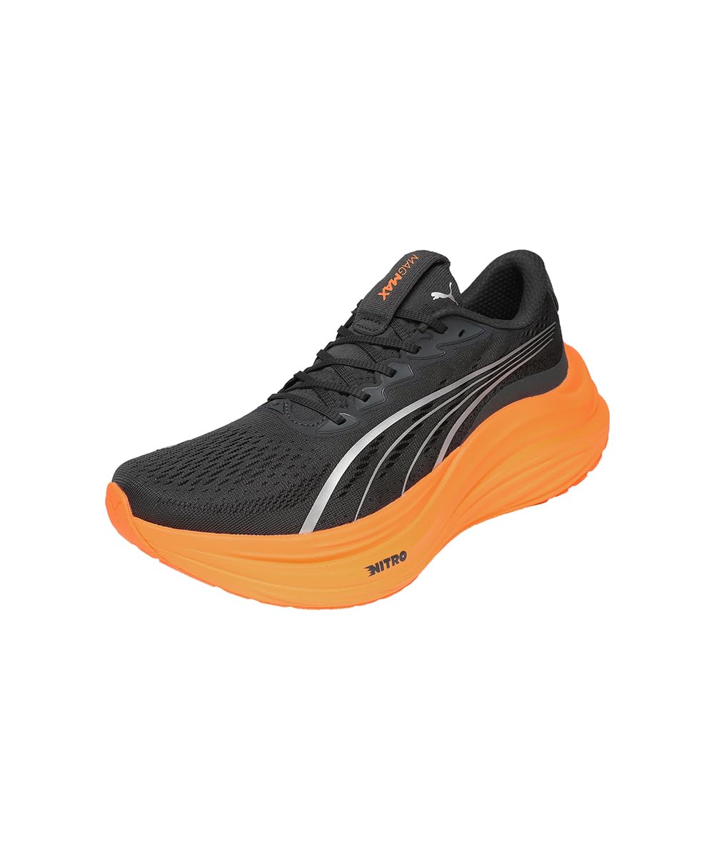 Puma Magmax Nitro Scarpe Da Corsa Scarpe Neutrali Uomini Nero - Black - Dark Amethys 44-image