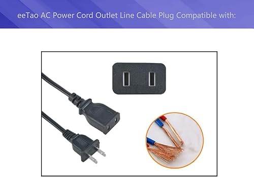 Miniatura 3 de eeTao Cable de carga de CA compatible con Jump-N-Carry JNC350 JNC550A JNC660 JNCAIR JNC770 JNC950 JNC1224 JNC241 12V 12V arrancador de salto 1700 A