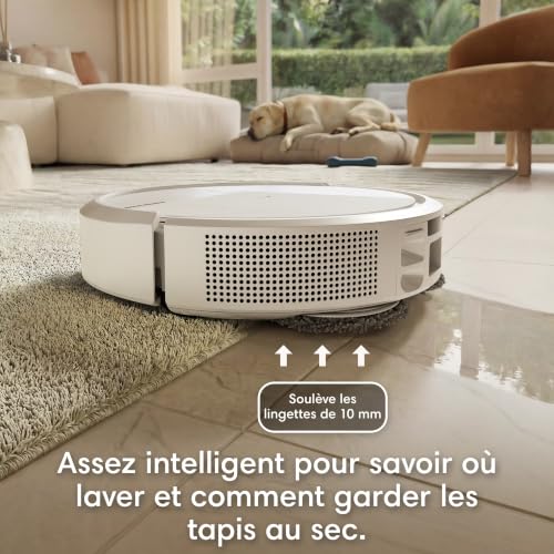 Roomba Plus 575 Robot aspirateur 2en1 + base AutoWash, Navigation IA LiDAR – vue 9