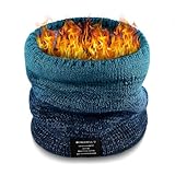 [Freeluck] ネックウォーマー レディース メンズ ネックガード 防寒防風 秋冬 極めた暖かさ ふわふわ裏起毛 軽量 ネックウォーマー スポーツ 自転車/バイク/アウトドア/スノボ 男女兼用（レイクブルー）