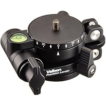 Velbon 408464 Precision Leveler Leveler 2.1 inch 53 mm Bottom Diameter Magnesium Tripod Accessory