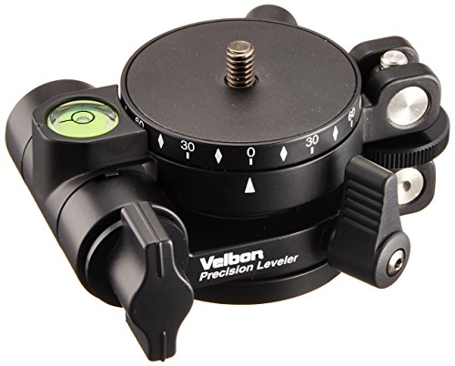 Velbon 三脚アクセサリー Precision Leveler レベリングユニット&amp;パノラマヘッド 底面径53mm マグネシウム製 408464 khxv5rg Amazon | ベルボン Velbon 三脚アクセサリー Precision Leveler