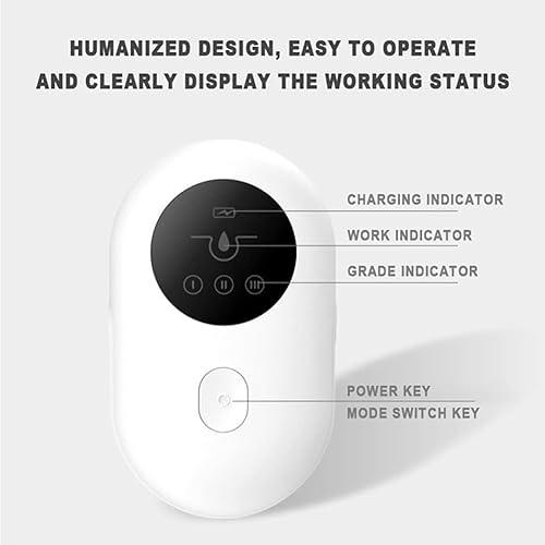 Miniatura 6 de WEedsy Aspiradora de poros para eliminar puntos negros, dispositivo eléctrico de belleza para limpieza profunda de la piel facial, 3 succiones