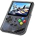 MJKJ Handheld Game Console , RG300 Retro Game Console OpenDingux Tony System , Built-in 3007 Classic Game Console 3 Inch IPS Screen Portable Video Game Console - Transparent Black