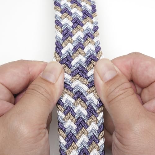 Image of Fabio Valenti Canvas Elastic Fabric Woven Stretch Braided Belts for Men Women Junior with Multicolored /Full Sizes