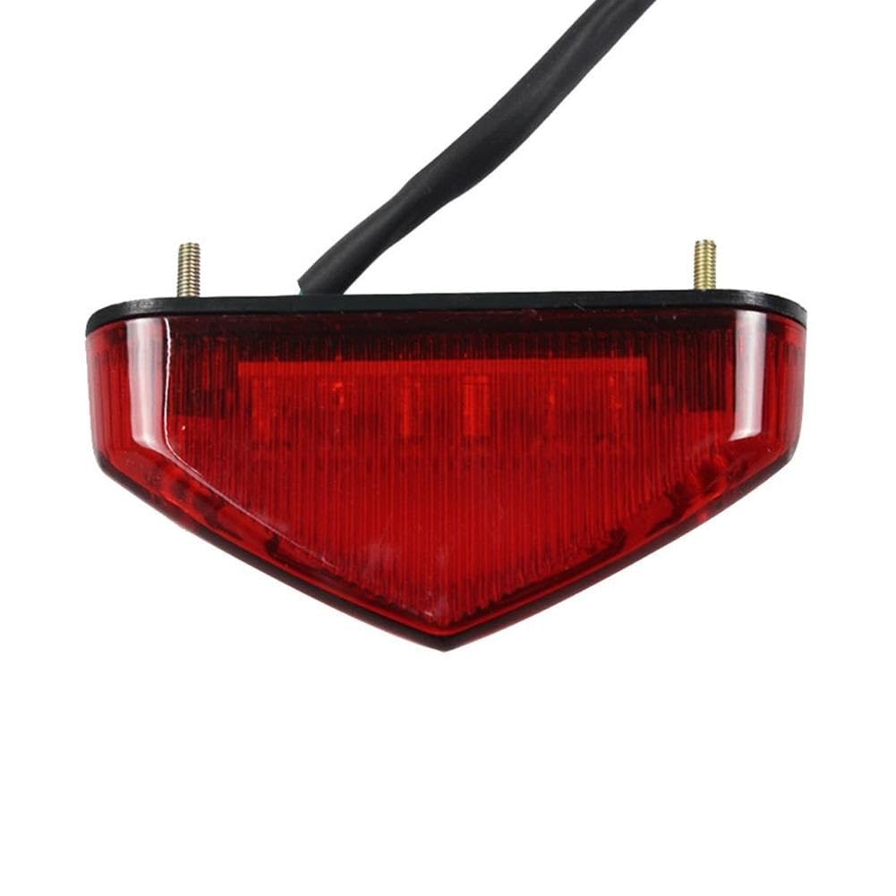 Lámpara matrícula multifunción de 12V con luces de freno integradas 8