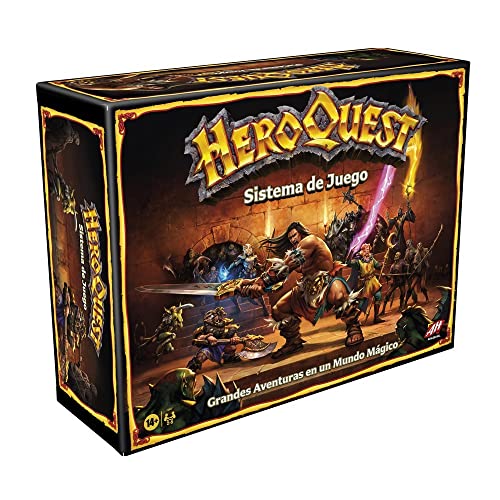 Hasbro Gaming Avalon Hill - Sistema de Juego HeroQuest - Juego de Aventuras en...