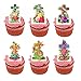 Edible Easter Cross Cupcake Topper Edible Wafer Cake Cookie Decorations 20X