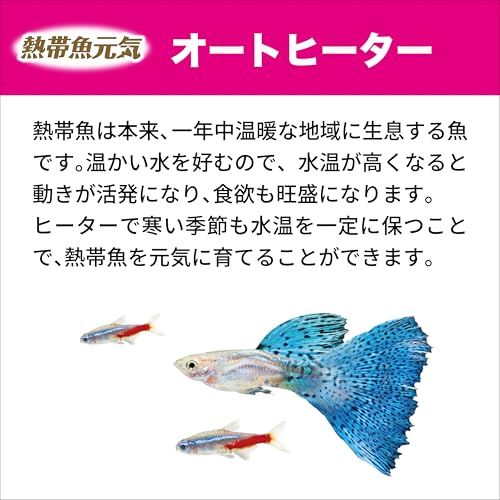 ジェックス GEX AQUA HEATER 熱帯魚元気オートヒーター 80 の商品画像 5