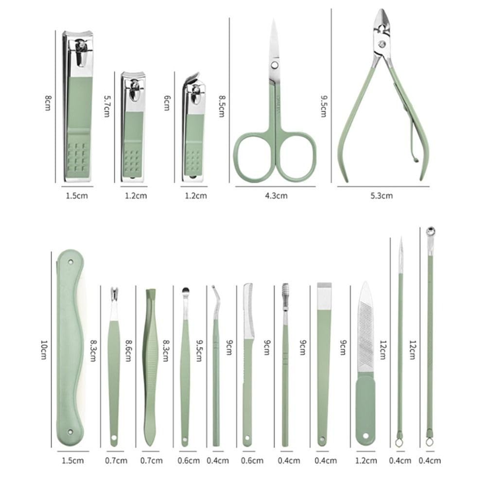 Beauty Tool Fuß Handpflege Fingernagel Pediküre Schere Nageltrimmer Nagelschere Nagelknipser Cutter Maniküre-Set,C