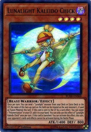 Yu-Gi-Oh! - Lunalight Kaleido Chick - BLHR-EN068 - Ultra Raro - 1ª Edición - Battles of Legend: Hero's Revenge
