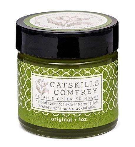 Catskills Comfrey Original 1Oz ~ Comfrey's Allantoin Is A Cell Proliferant; Ideal For Natural Skin Health, Trigger Finger, Arthritis, Atopic Dermatitis (Eczema, Psoriasis), Acne, Cold Sores, Abrasion #TOP19