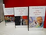  3 x Eric-Emmanuel Schmitt : 1. Monsieur Ibrahim und die Blumen des Koran , 2. Oskar und die Dame in Rosa , 3. Das Kind von Noah