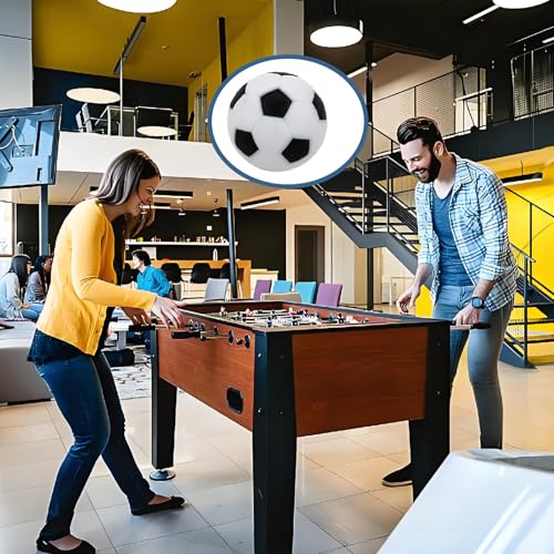 oooaooo 20 Stück Tischfußball Kickerbälle, Tischkicker Bälle Mini Fussball Tischfussball Bälle Kickertisch Interaktive Geschenke Baller Für Jungs Fussball Deko Für Kinder