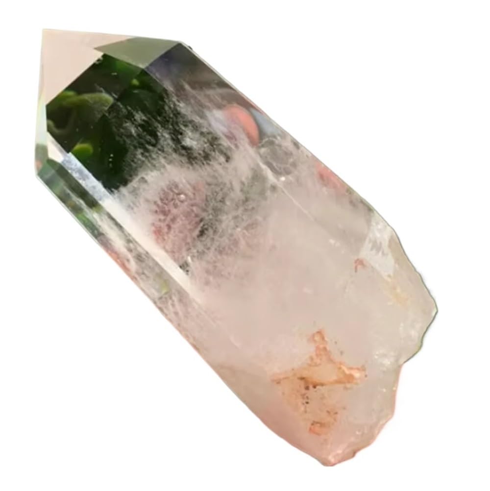 Cuarzo cristalino transparente 350g mineral natural punta de roca pura