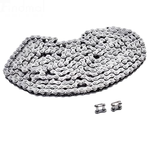 Image of #35 Roller Chain 10 Feet with 2 Connecting Links Fit for Go Kart Mini Bike