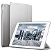 iPad Mini 2 Case, ESR iPad Mini Smart Case Cover [Synthetic Leather] Translucent Frosted Back Magnetic Cover with Sleep/Wake Function [Light Weight] for iPad Mini 1/2/3 (Silver Grey)