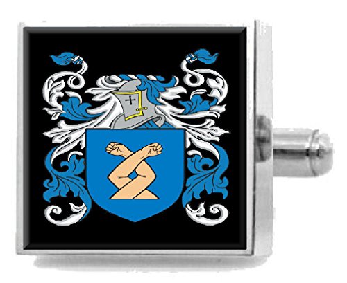 Clip para corbata Pratt England con escudo heráldico de Inglaterra en metal