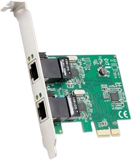 SD-PEX24041 2 Port Gigabit Ethernet PCI-e x1 Network Card