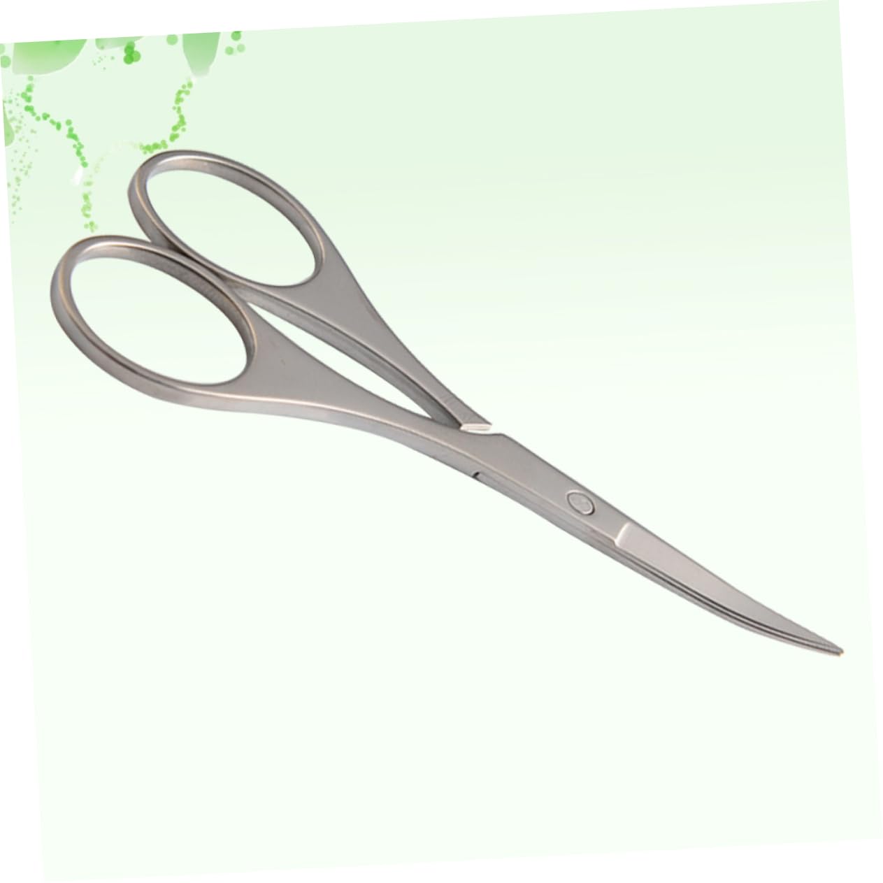 Ciseaux à Sourcils en Acier Inoxydable Argentés, Sécurité