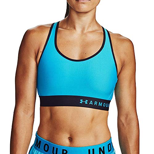 Image of Under Armour Women's Armour Mid Heathered Sports Bra