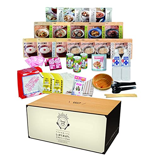 しっかり まんぞく。 非常食セット3日分 ファシル FACIL 8396 保存水別売り 保存食 3年保存