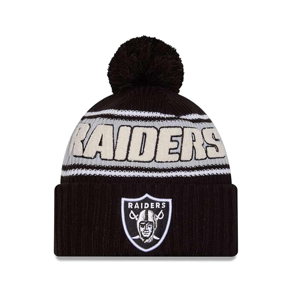 New Era Sideline 2024 Beanie Football Américain Pompon Bobine Hiver Bonnet Logo de l'équipe NFL
