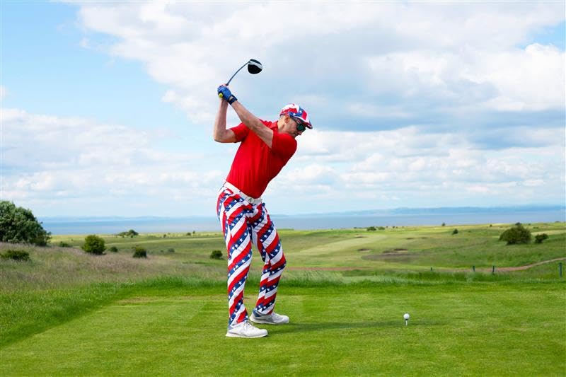 Royal AwesomeMens Golf Pants, Golf Pants Men Relaxed Fit, Plaid Pants Men