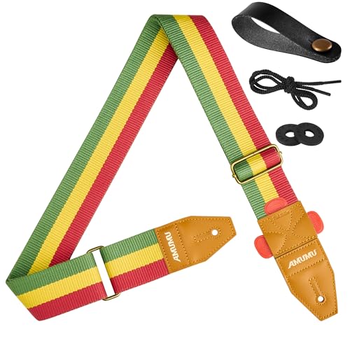 ラスタ レゲエ 麻 Amazon | [Amumu] レゲエギターストラップジャマイカラスタ