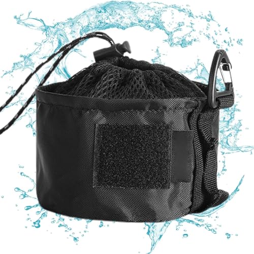 Lambo Tapa del depósito de propano | Bolsa con cordón para acampar con gancho - Bolsas pequeñas con cordón, bolsa de nylon con bolsa de malla para picnic